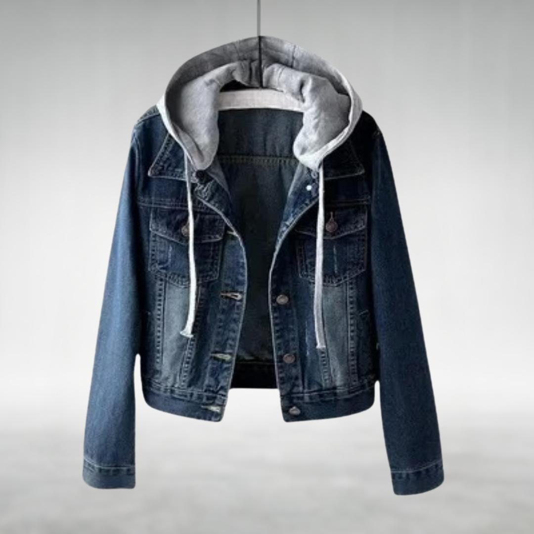 CARA DENIM HOODIE JACKET
