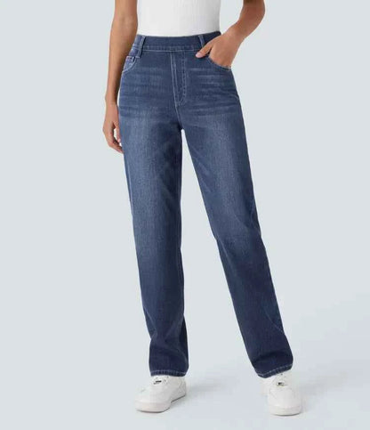 High-Waisted Stretch Jeans for Women