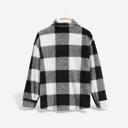 Men's Plush Velvet Rabbit Fur Jacket