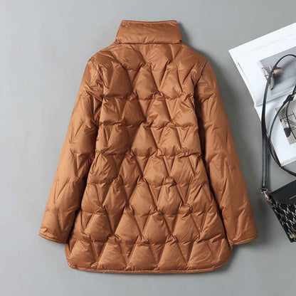 North's Quilted Down Jacket for Women - Ideal for Autumn and Winter