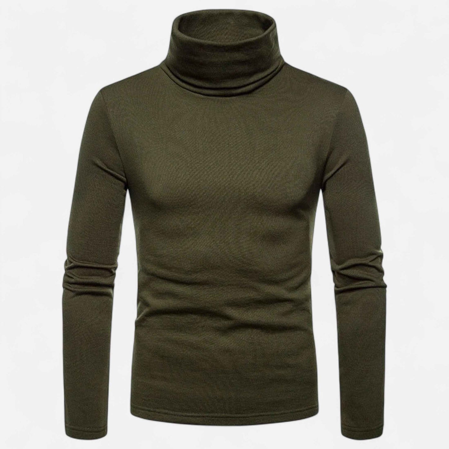 Men's Slim Fit Turtleneck Sweater – Perfect for Autumn & Winter
