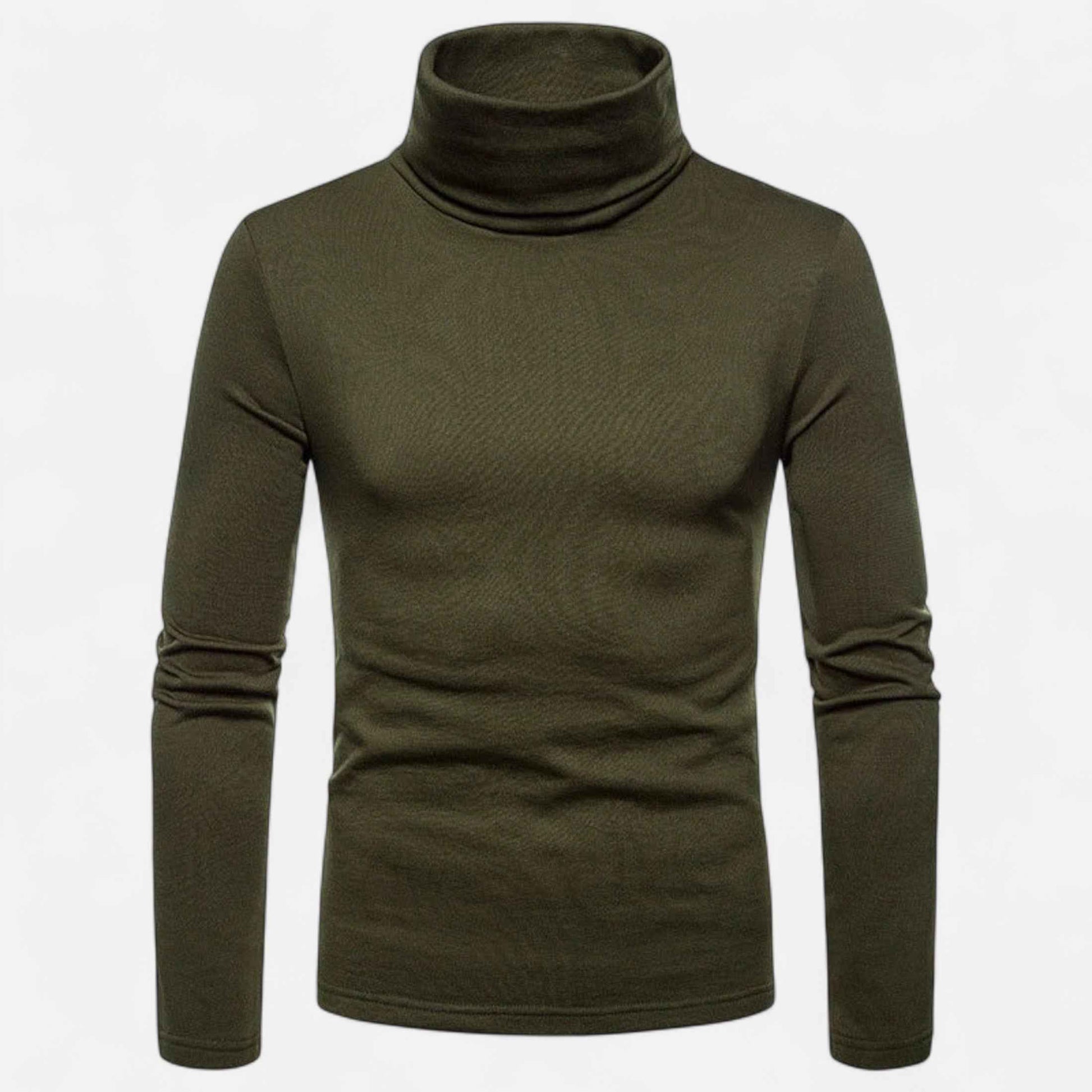 Men's Slim Fit Turtleneck Sweater – Perfect for Autumn & Winter