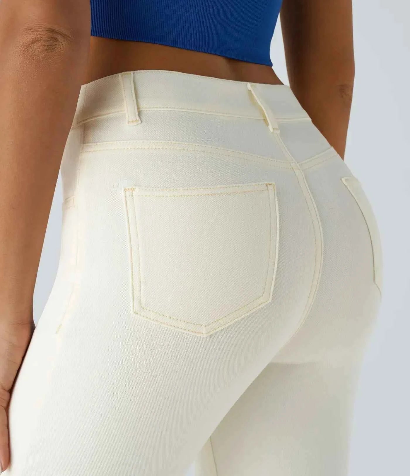 High-Waisted Stretch Jeans for Women