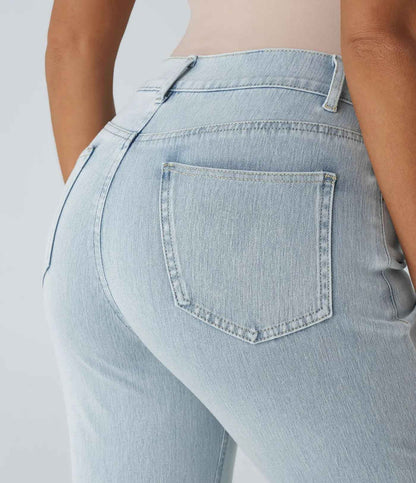 High-Waisted Stretch Jeans for Women
