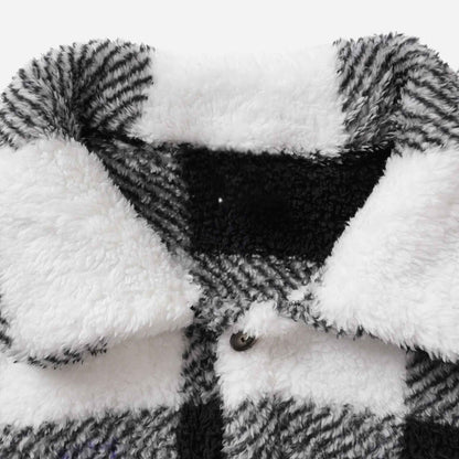 Men's Plush Velvet Rabbit Fur Jacket