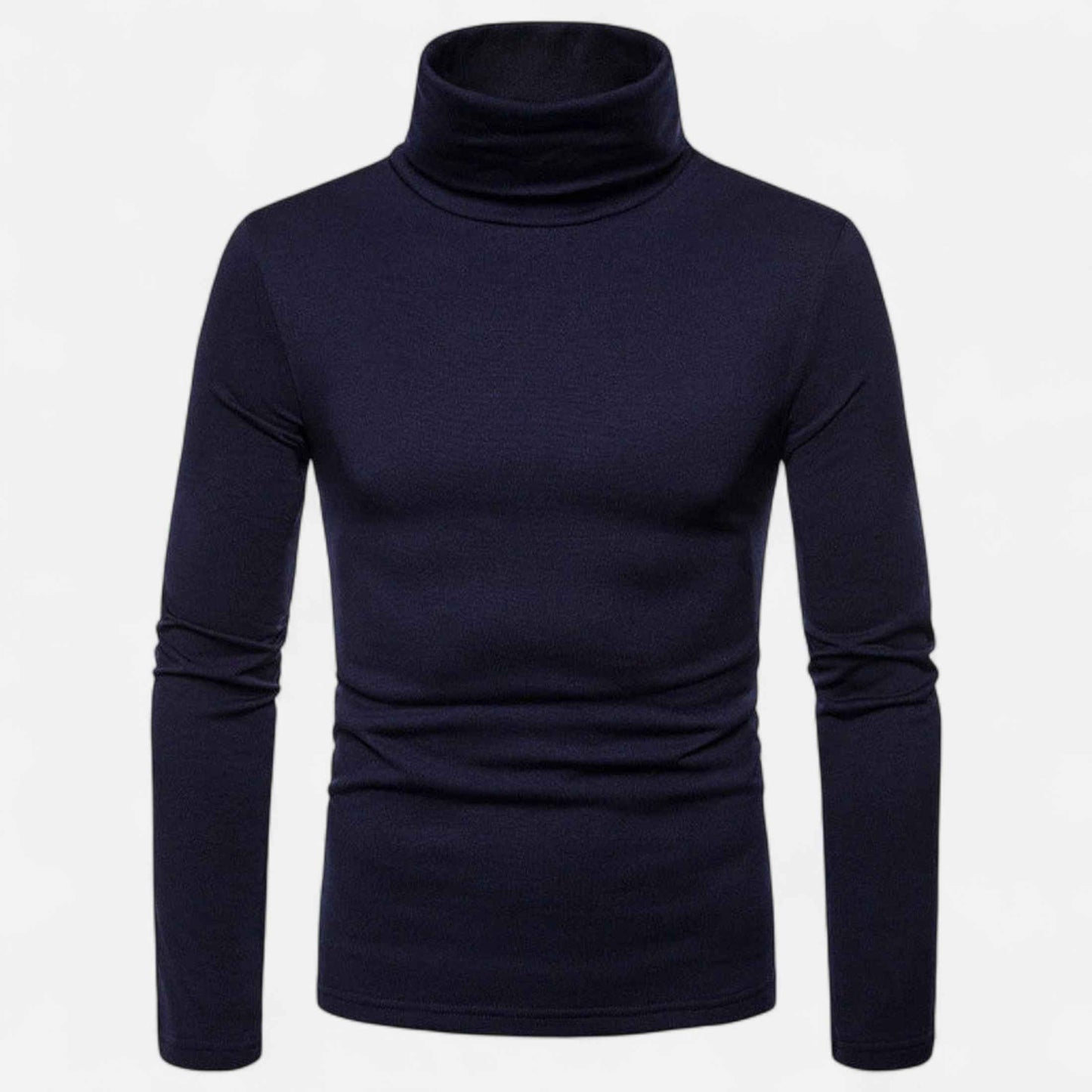 Men's Slim Fit Turtleneck Sweater – Perfect for Autumn & Winter