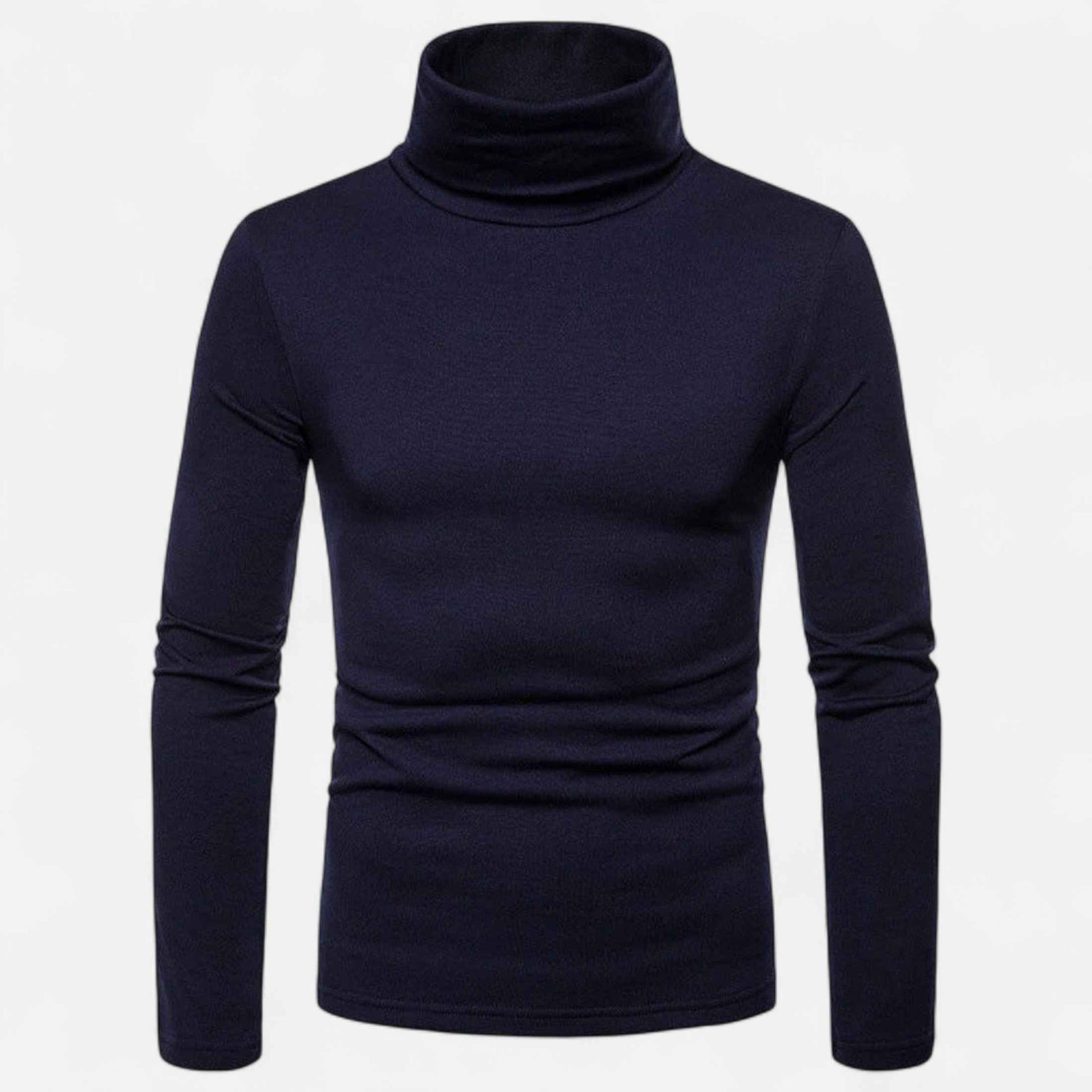 Men's Slim Fit Turtleneck Sweater – Perfect for Autumn & Winter