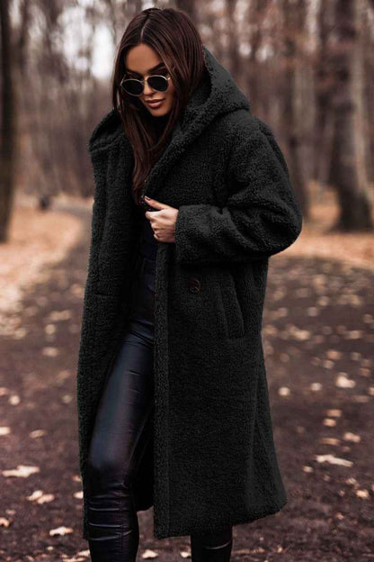 Isabel Winter Wool Coat with Hood