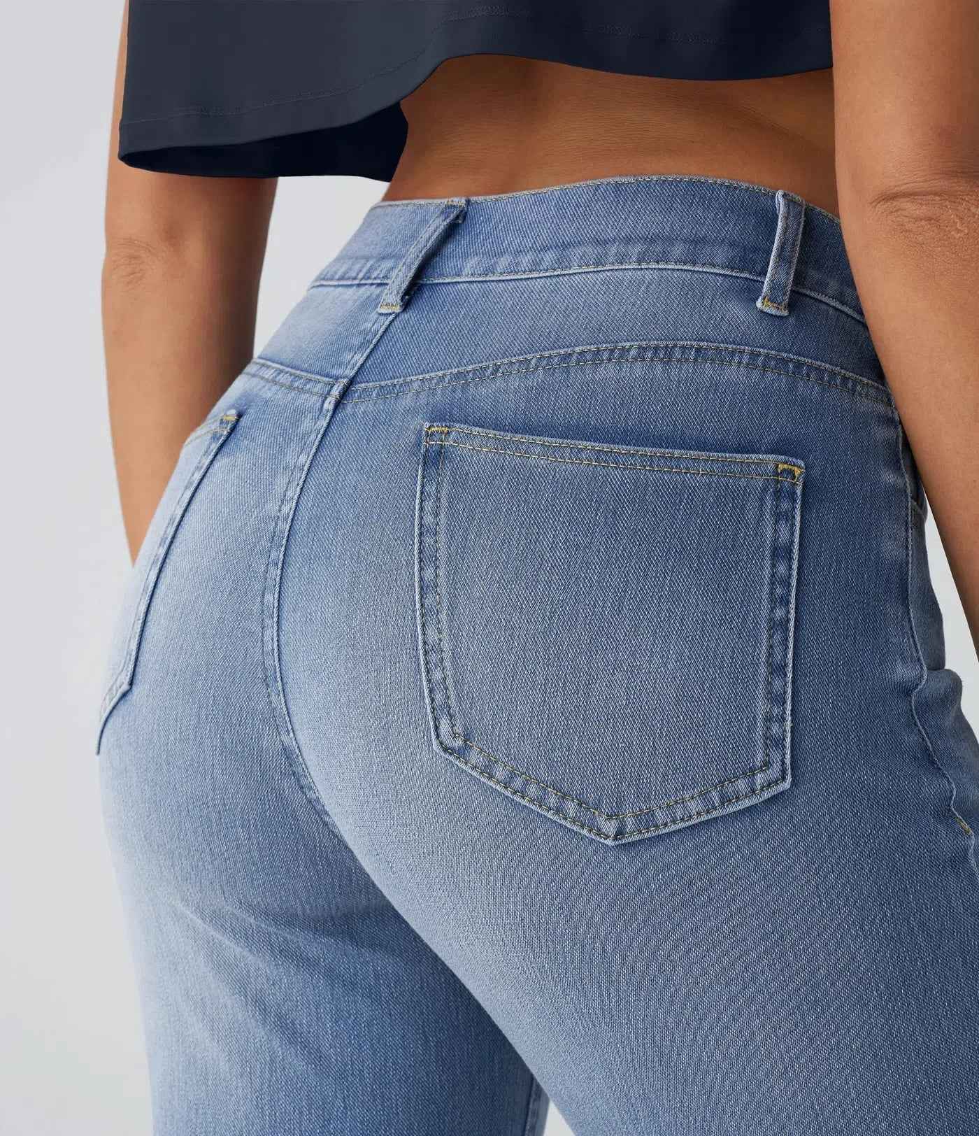 High-Waisted Stretch Jeans for Women