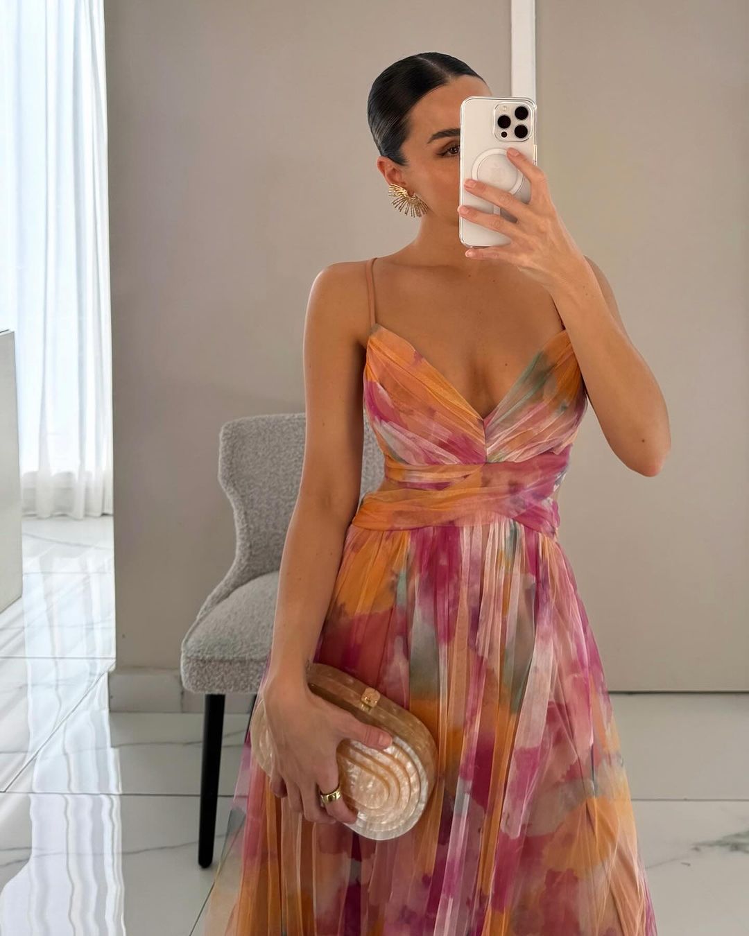 Giselle™ Enchanting Maxi Dress with Floral Print