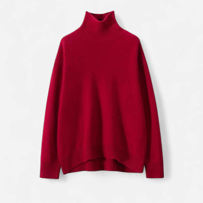 Women's Cashmere Sweater Turtleneck Sweater