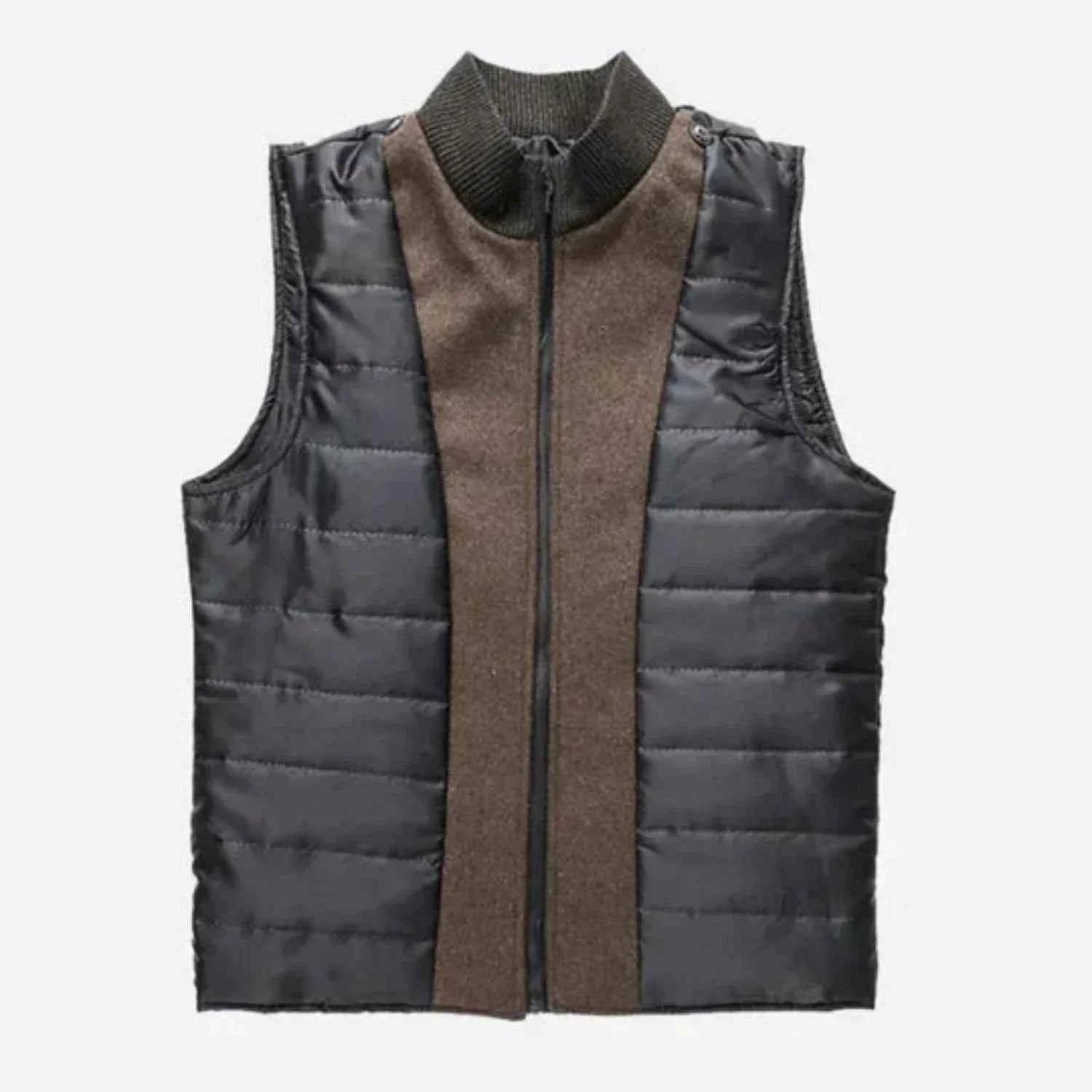Edward | Men's Mid-Length Stand Collar Overcoat