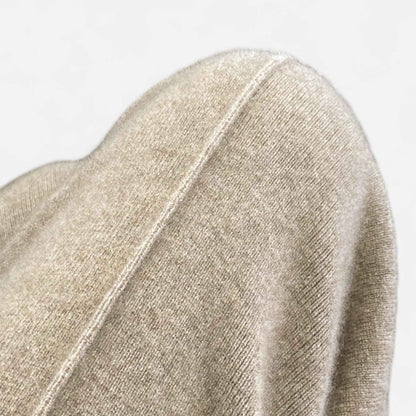 Women's Wide-Leg Knit Trousers in Pure Wool