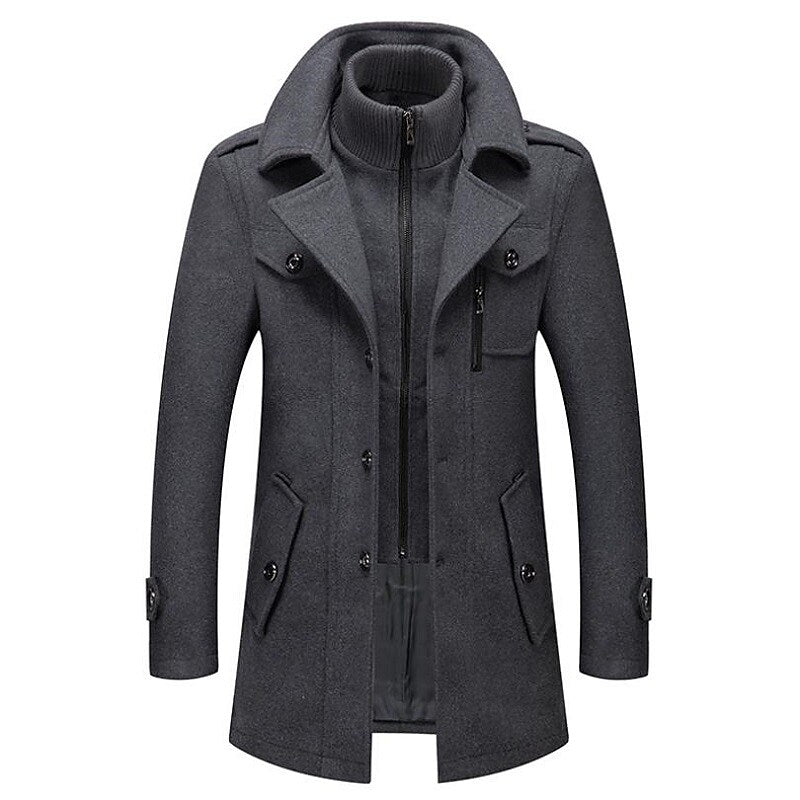 Randall | Men's Double-Breasted Pea Coat