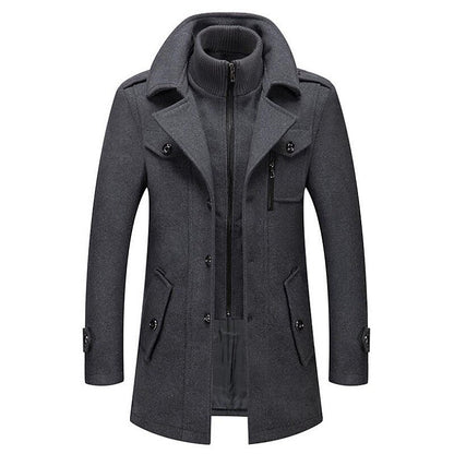 Randall | Men's Double-Breasted Pea Coat