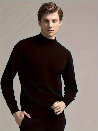 Men's Luxury Cashmere Pullover Sweater | Ideal for Autumn/Winter