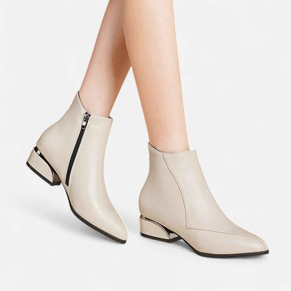 Elegant Pointed-Toe Ankle Boots for Women – Everyday Chic Redefined