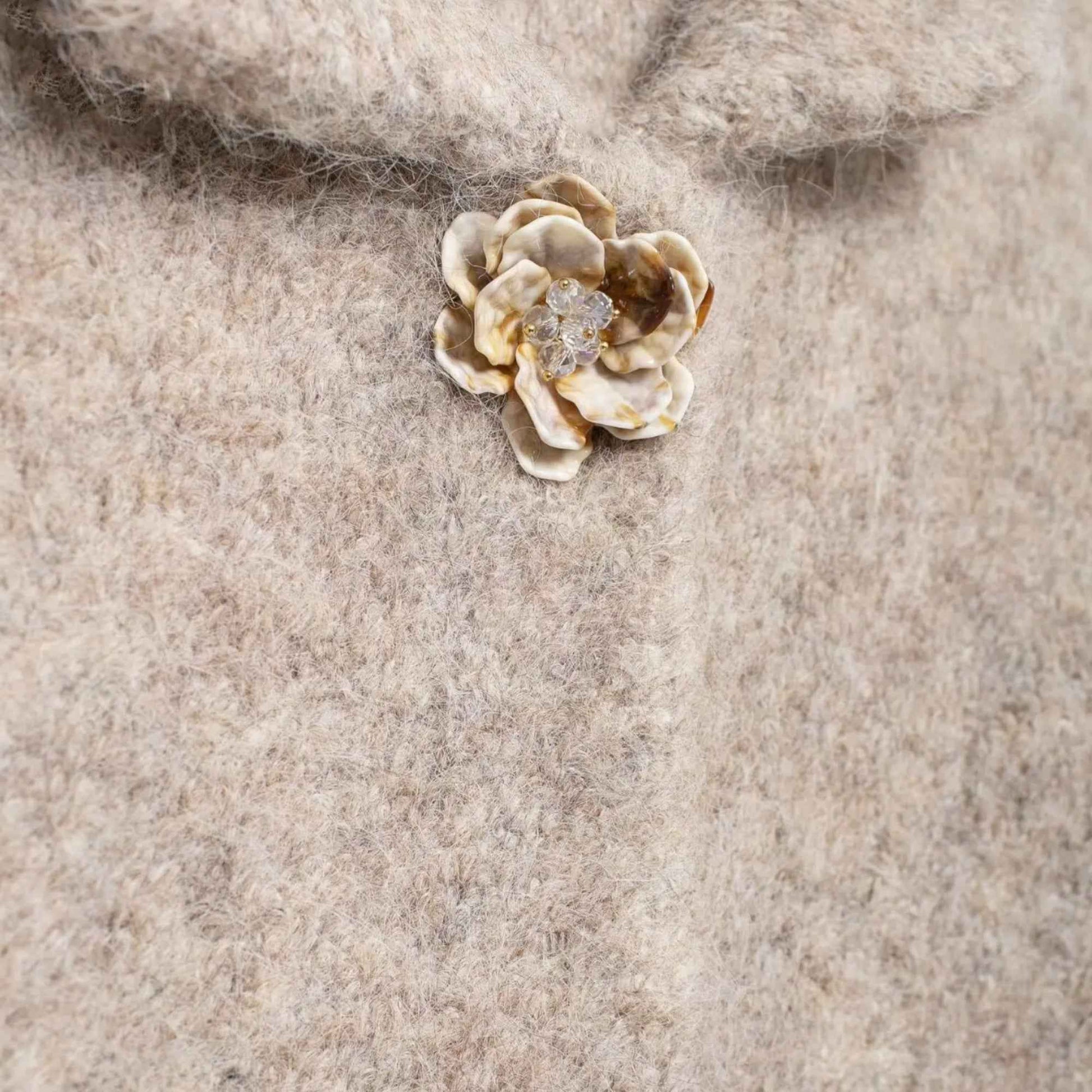 Women's Floral Button-Up Cardigan