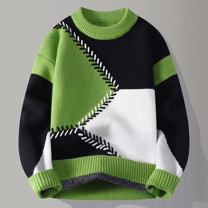 Axis Ribbed Knit Sweater