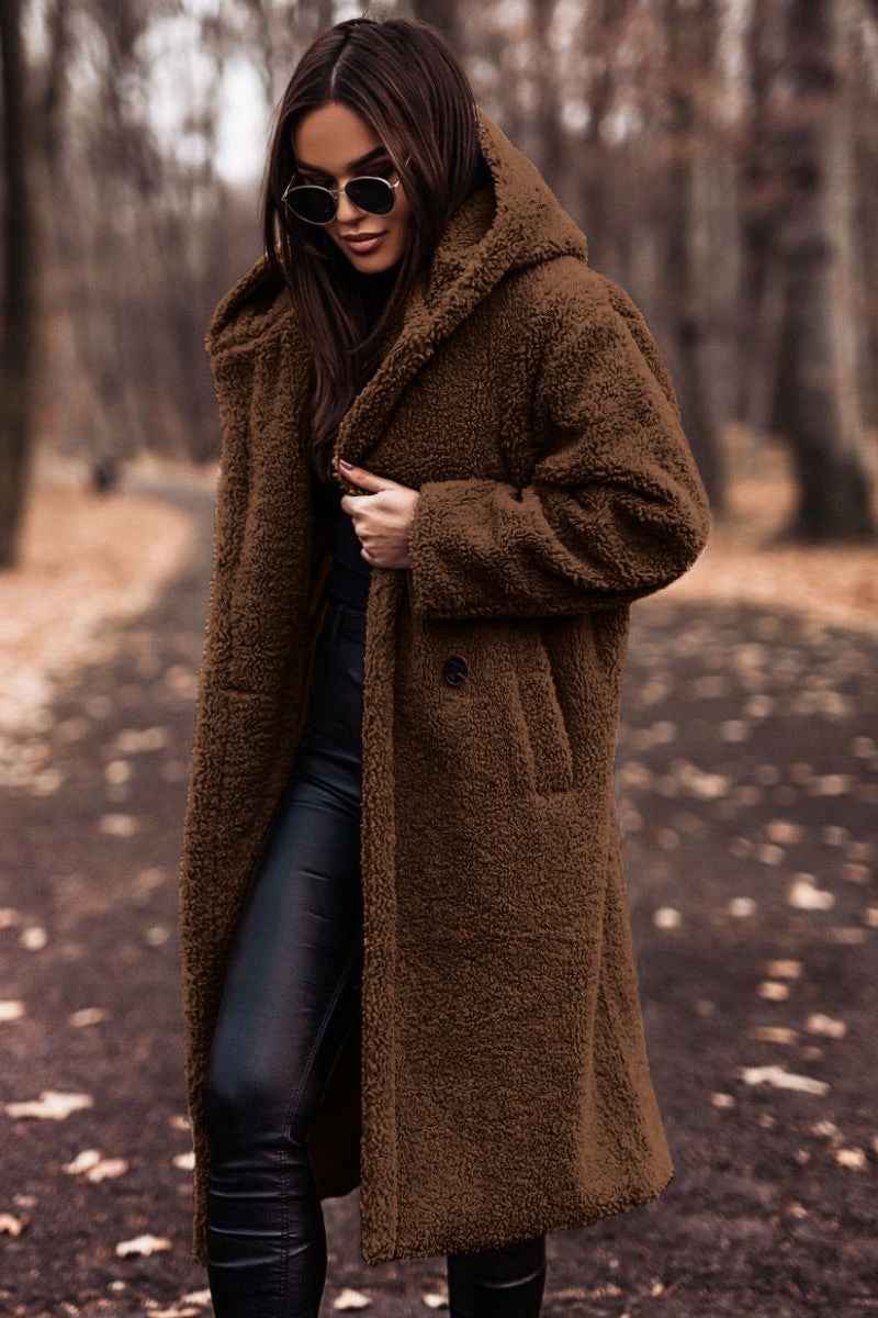 Isabel Winter Wool Coat with Hood