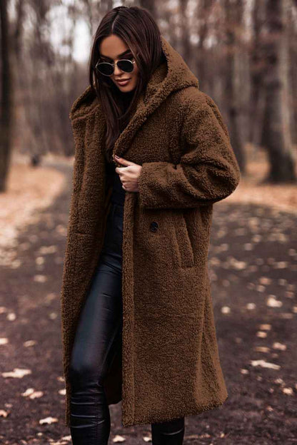 Isabel Winter Wool Coat with Hood