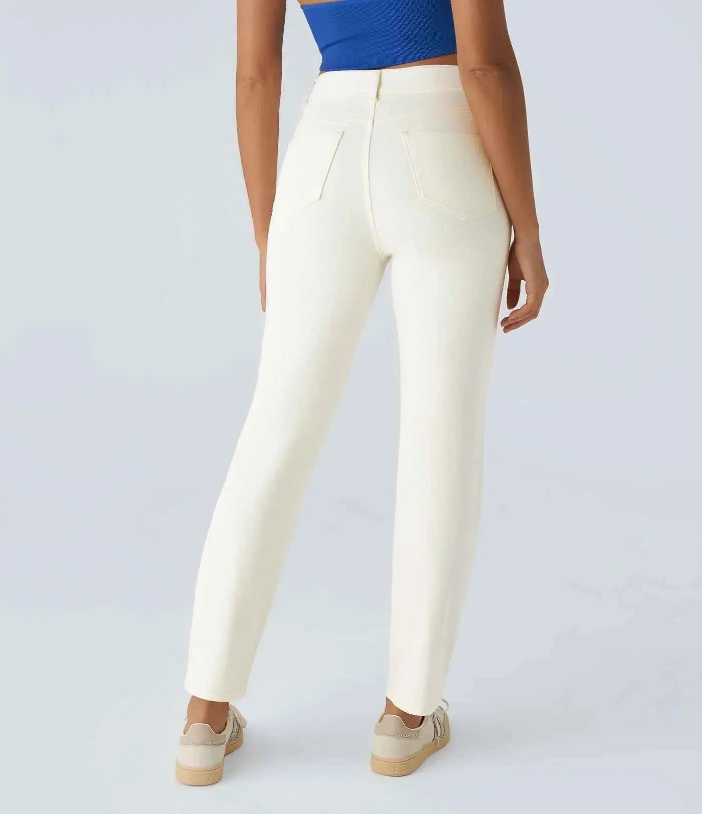 High-Waisted Stretch Jeans for Women