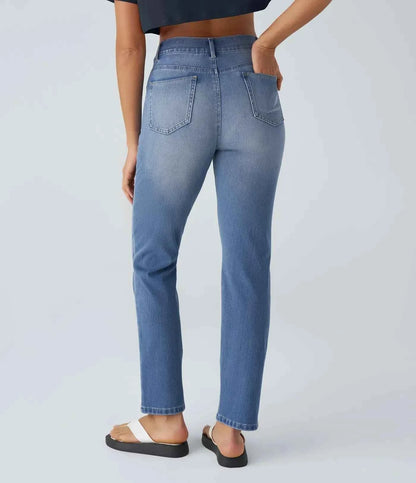 High-Waisted Stretch Jeans for Women