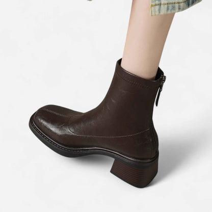 Women's Leather Boots – Chic Urban Essential