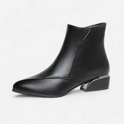 Elegant Pointed-Toe Ankle Boots for Women – Everyday Chic Redefined