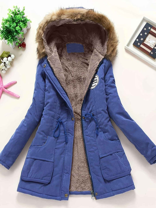 Women's Hooded Parka Jacket