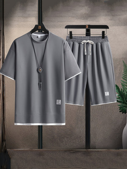 Men's Waffle Knit Lounge Set