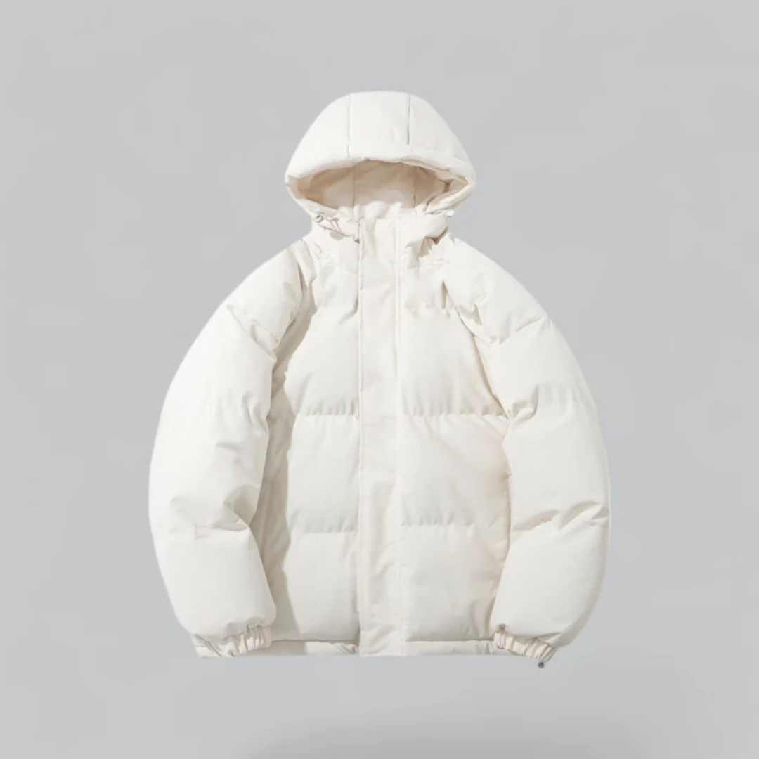 Unisex Classic Hooded Down Jacket for Winter - Navenport