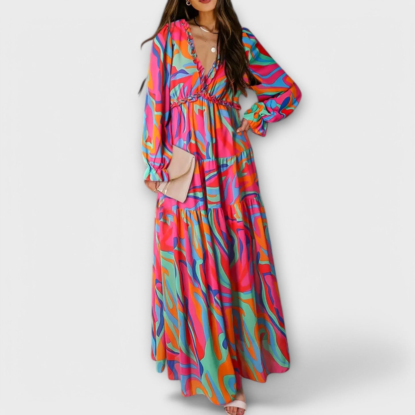Carrie | Elegant Maxi Dress