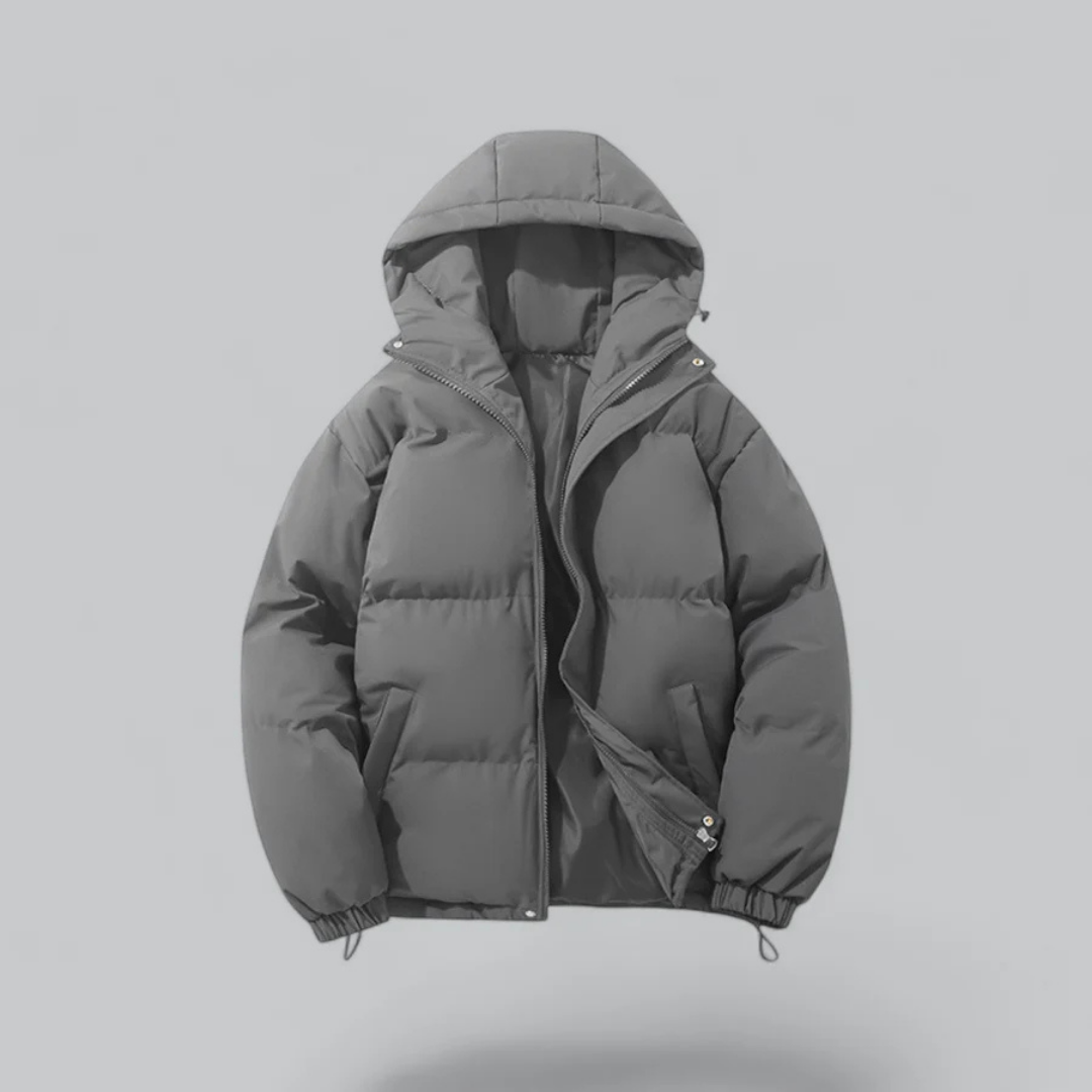 Unisex Classic Hooded Down Jacket for Winter - Navenport