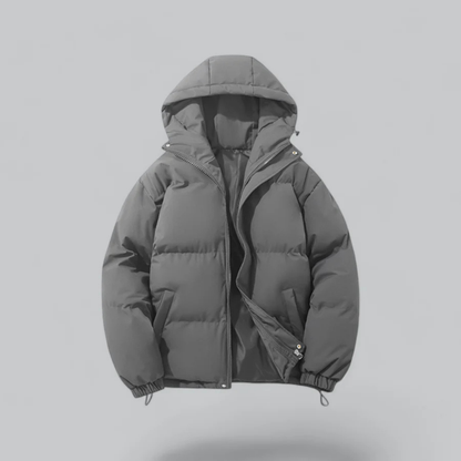 Unisex Classic Hooded Down Jacket for Winter - Navenport