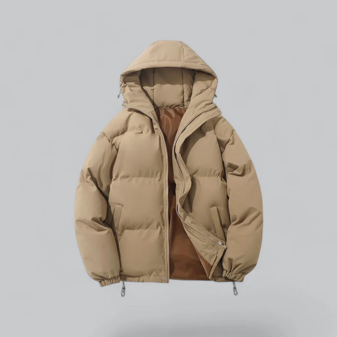 Unisex Classic Hooded Down Jacket for Winter - Navenport