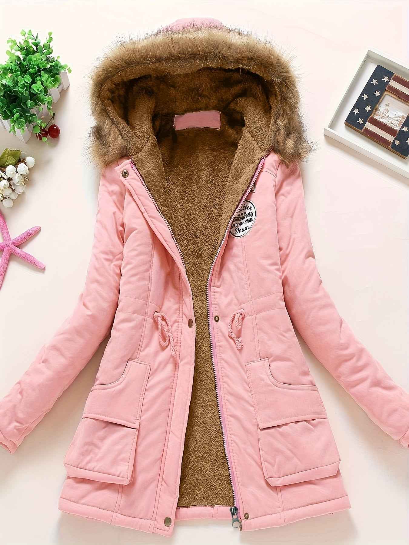 Women's Hooded Parka Jacket