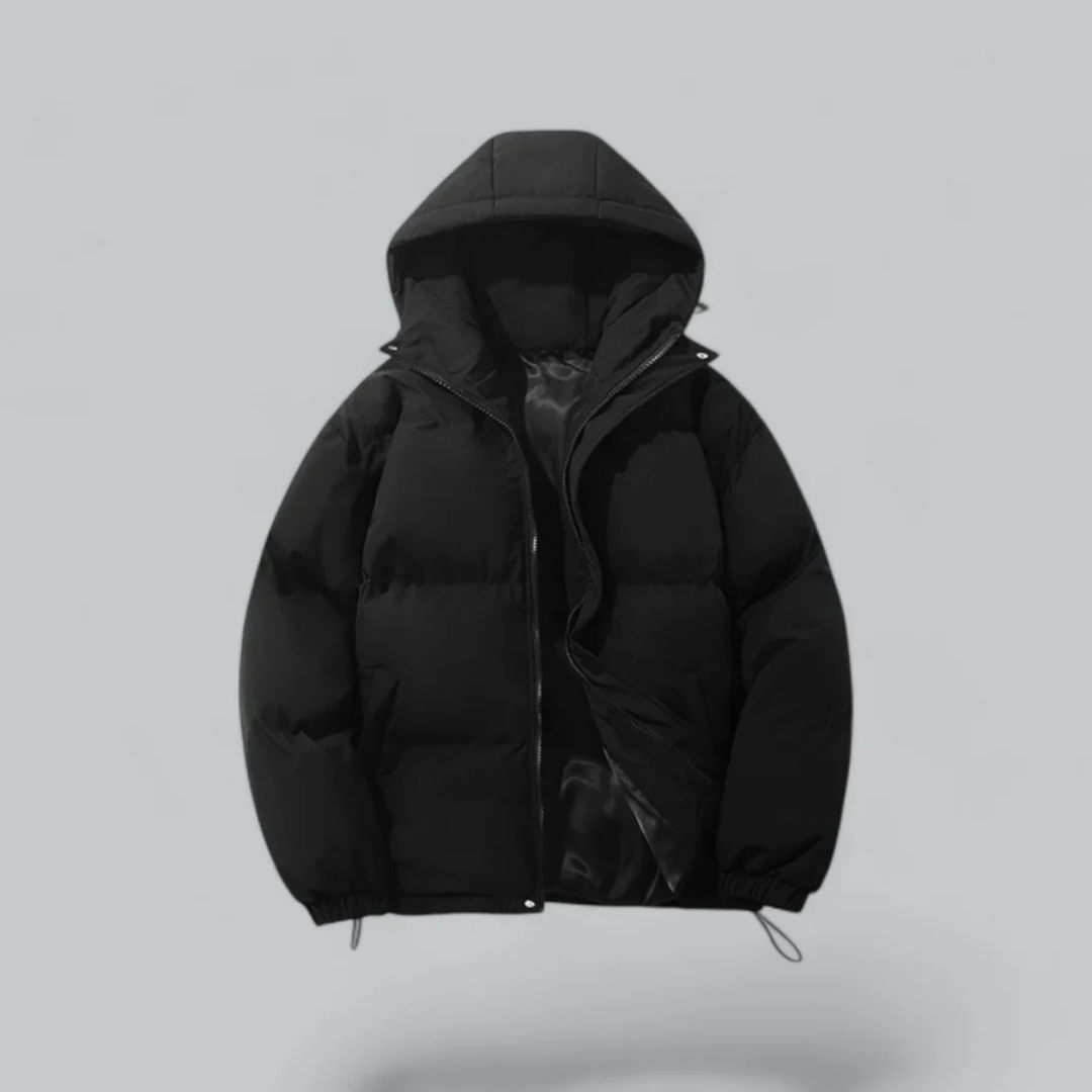 Unisex Classic Hooded Down Jacket for Winter - Navenport