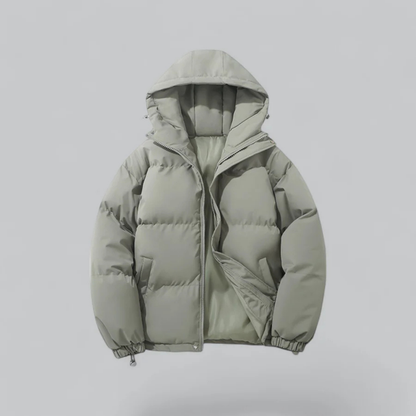 Unisex Classic Hooded Down Jacket for Winter - Navenport