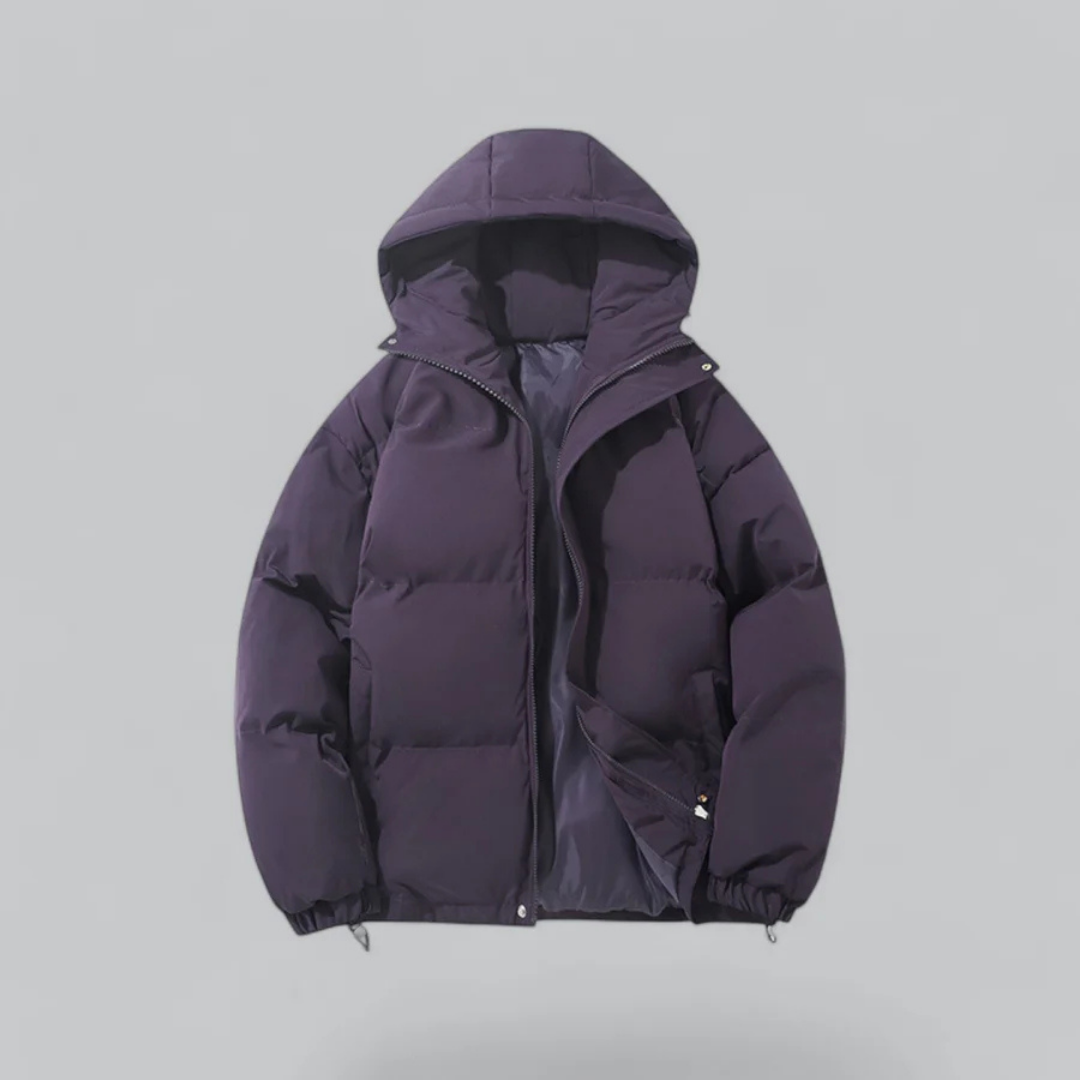 Unisex Classic Hooded Down Jacket for Winter - Navenport