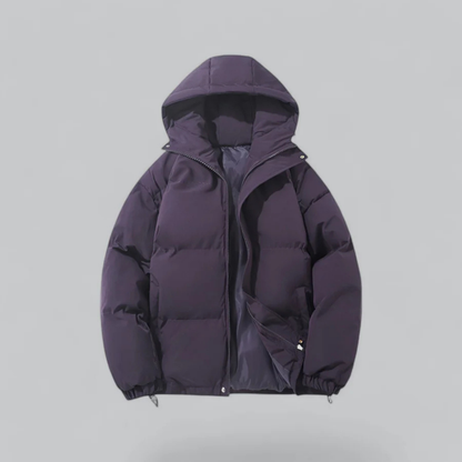 Unisex Classic Hooded Down Jacket for Winter - Navenport