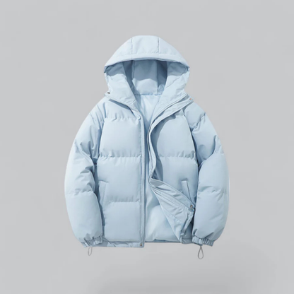 Unisex Classic Hooded Down Jacket for Winter - Navenport