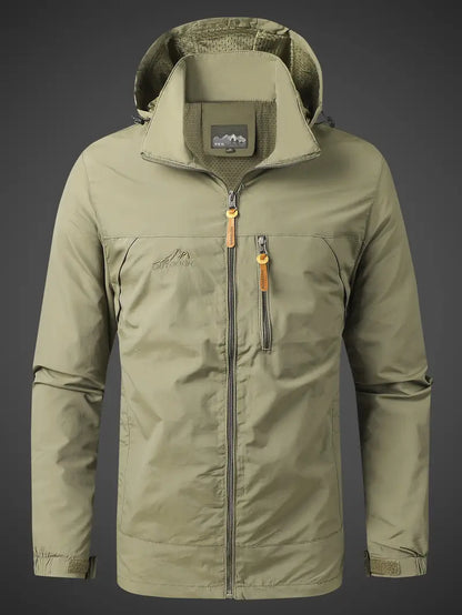 Waterproof and Windproof Men's Outdoor Jacket for All Activities