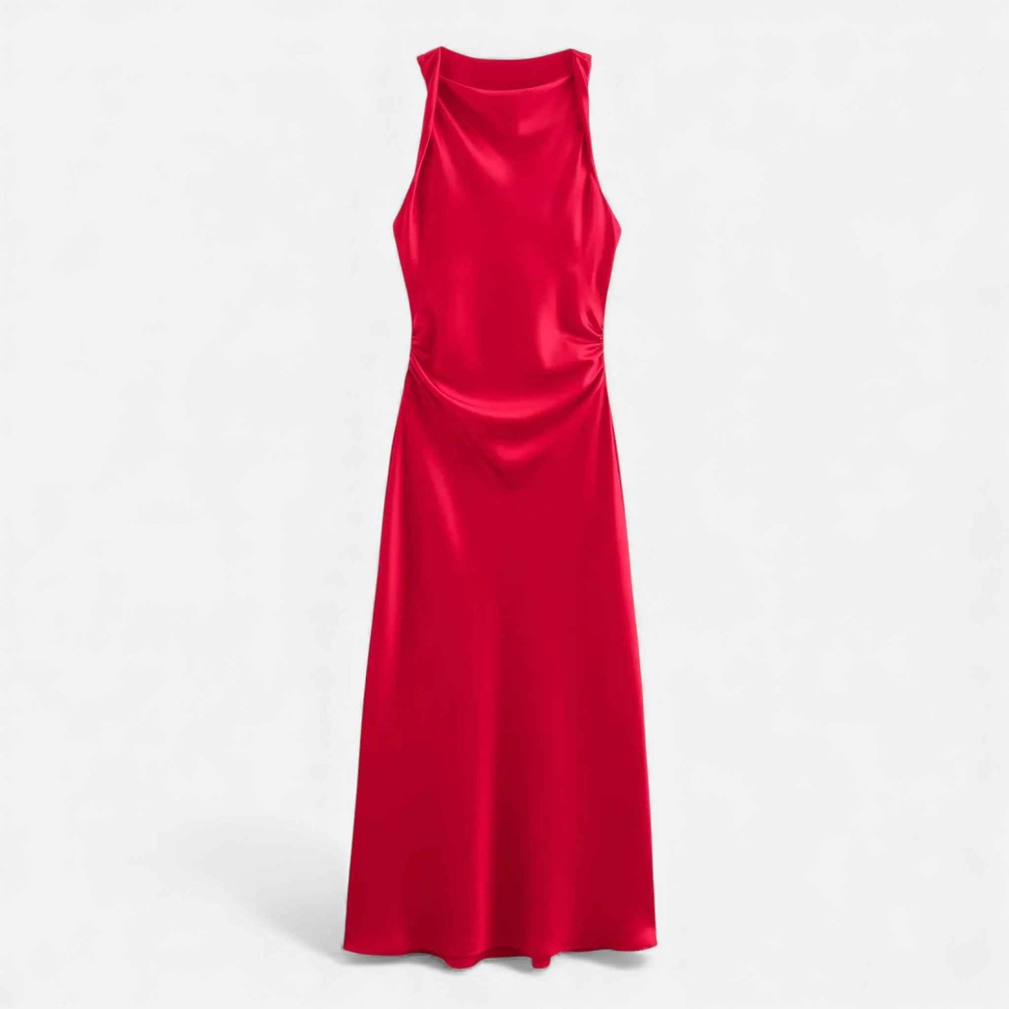 Women’s Satin Slip Midi Dress