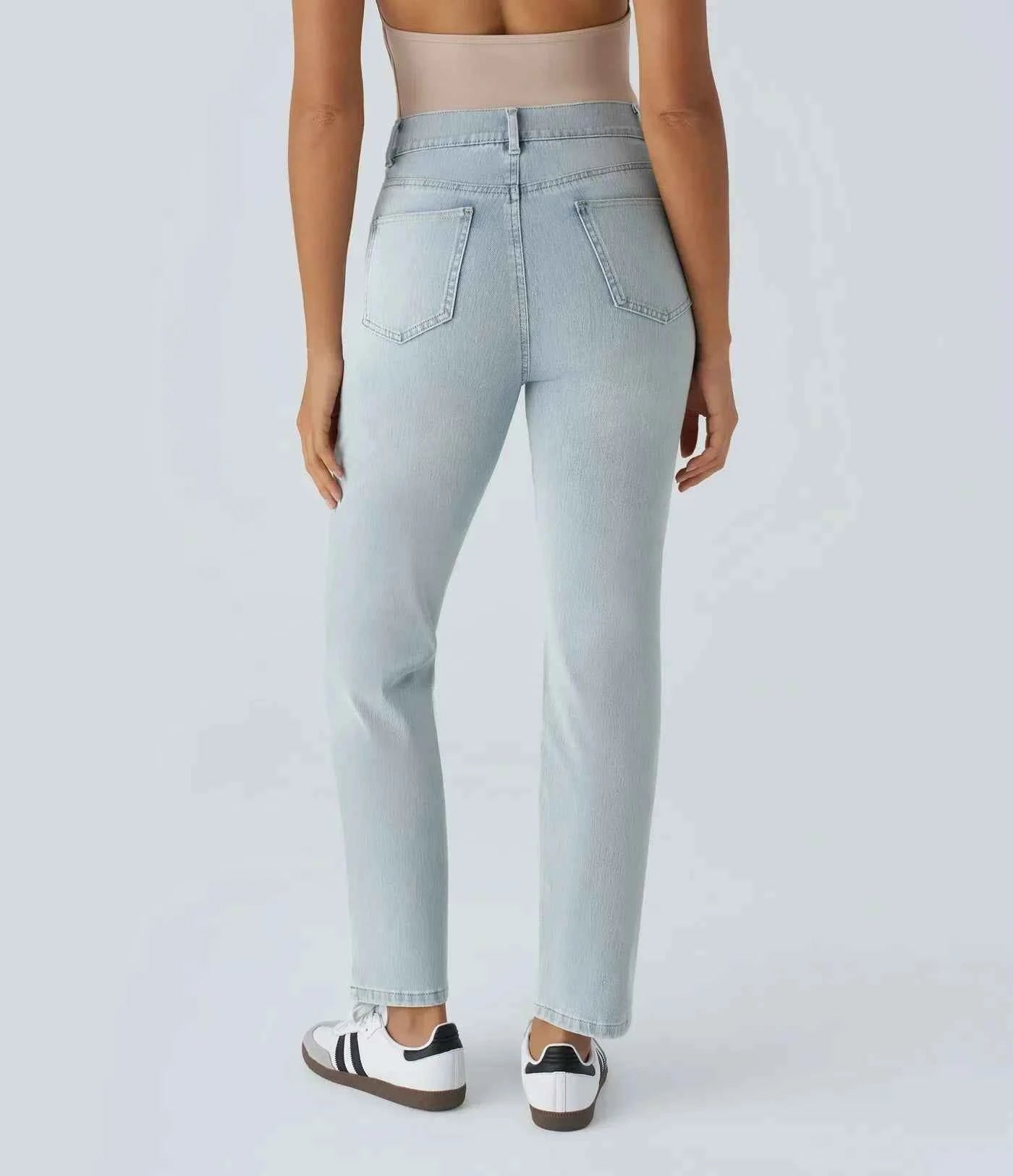 High-Waisted Stretch Jeans for Women