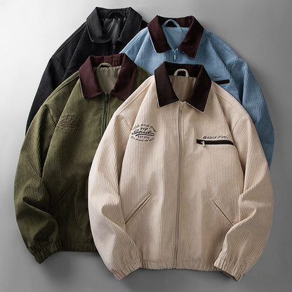 Salvador Corduroy Zip Jacket