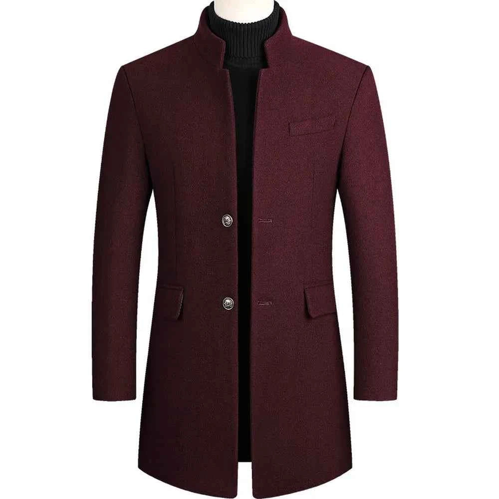 Thomas | Stylish Slim-Fit Wool Coat