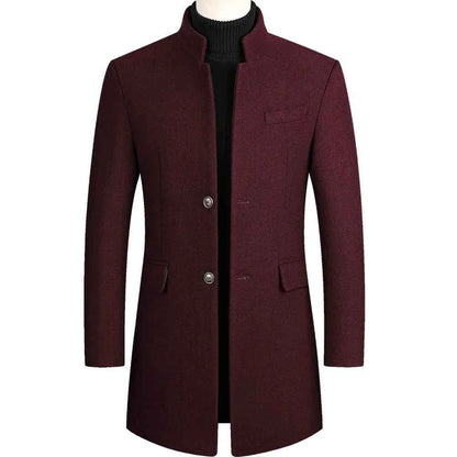 Thomas | Stylish Slim-Fit Wool Coat