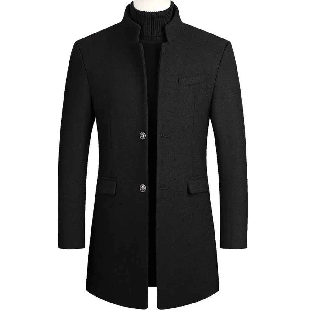 Thomas | Stylish Slim-Fit Wool Coat