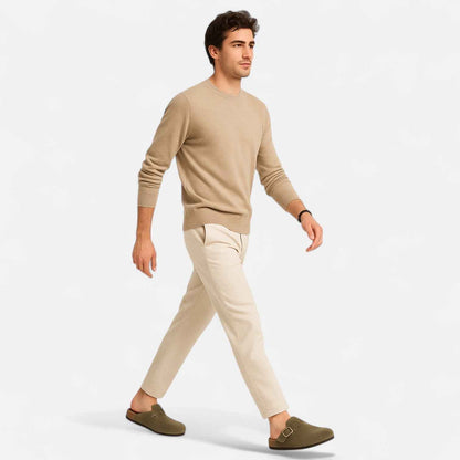 Men's Suede Mules – Stylish Clog-Inspired Comfort